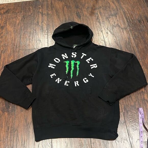 Monster Energy Official Licensed Product Hoodie Pullover Pouch Logo Size Small - Picture 1 of 9